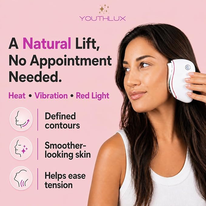 ProSculpt Heated Gua Sha Facial Massager – Electric Guasha Tool - Image 3