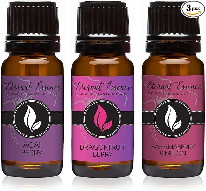 Trio - Bahama Berry Melon, Acai Berry & Dragonfruit & Berry - Premium Fragrance by EternalEssenceOils