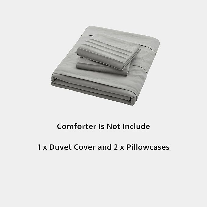 Oli Anderson Light Grey Duvet Cover Size - Image 7