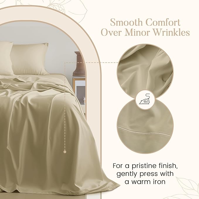 800TC 100% Egyptian Cotton Sateen Weave 3PC Twin XL Size Sheets Set, XL Twin - Image 4