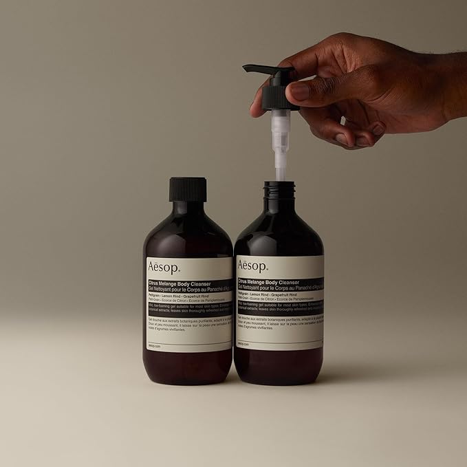 Aesop Citrus Melange Body Cleanser Refill | Gentle Low-Foaming Gel Cleanser - Image 6