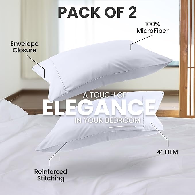 Utopia Bedding King Pillow Cases - Image 5