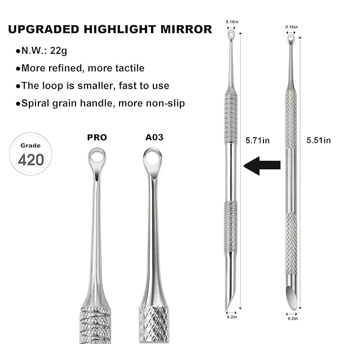 Pre-treatment Cuticle Pusher, Russian Prep Nail Pushers, Dual Ended Cuticle - Image 5
