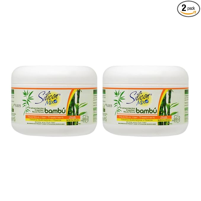 Silicon Mix Bambu Hair Treatment 8oz "Pack of 2" by SiliconMix