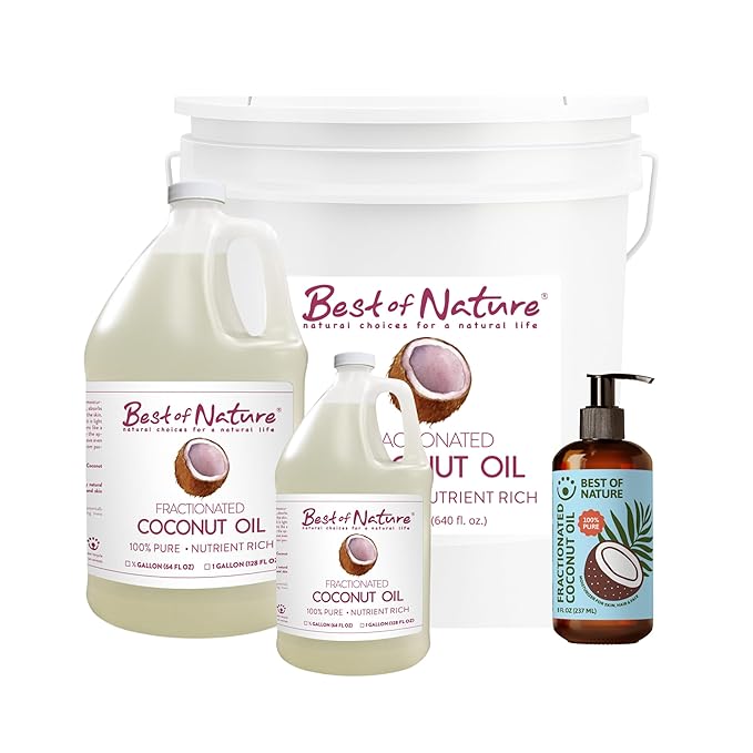Best of Nature Fractionated Coconut Oil - Image 9