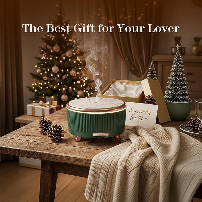 500ML Large Capacity Essential Oil Diffuser, Ultrasonic Aromatherapy Diffuser - Image 3