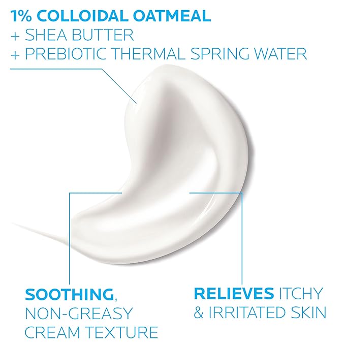 La Roche-Posay Lipikar Soothing Relief Eczema Cream, Face and Body Lotion - Image 3