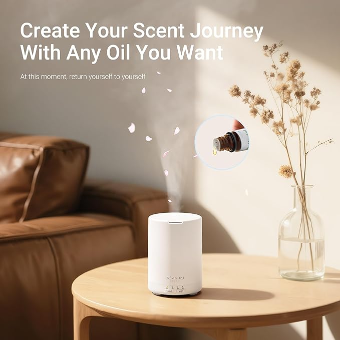 ASAKUKI Essential Oil Diffuser for Home, 300 ml Humidifier - Image 6