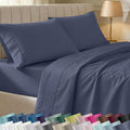 California Design Den Soft 100% Cotton King Size Bed Sheets Set, 400 TC Good by CaliforniaDesignDen