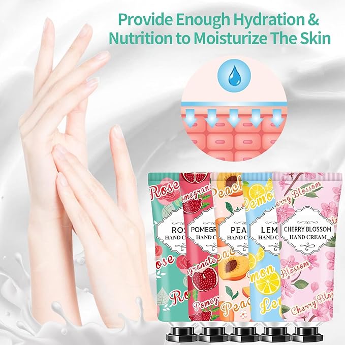8 Pack Hand Cream Gift Set, Mothers Day Gifts - Image 5