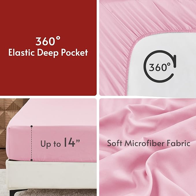 MUXHOMO 7 Pieces Oversized Queen Comforter Set, Reversible Bed in a Bag - Image 8