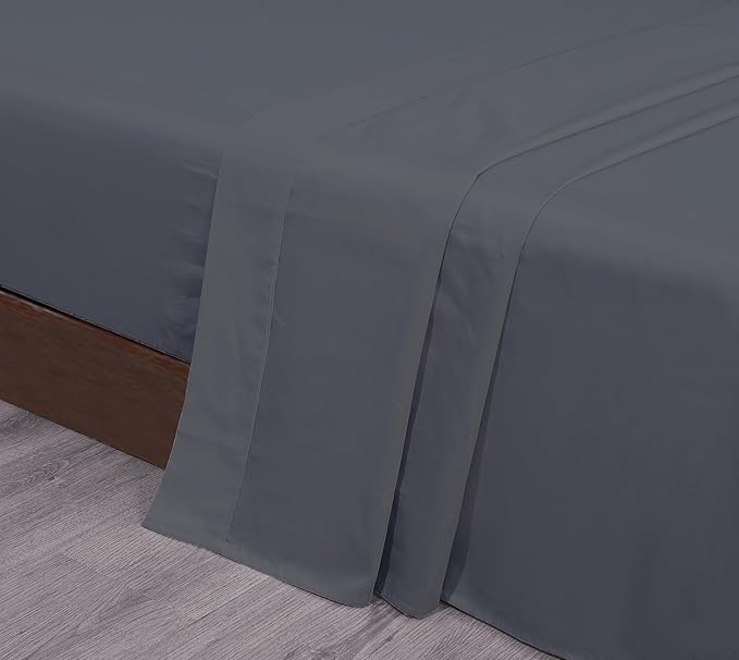 Flat Sheet Only Twin Size, 400 TC 100% Egyptian Cotton Flat Sheet - Image 6