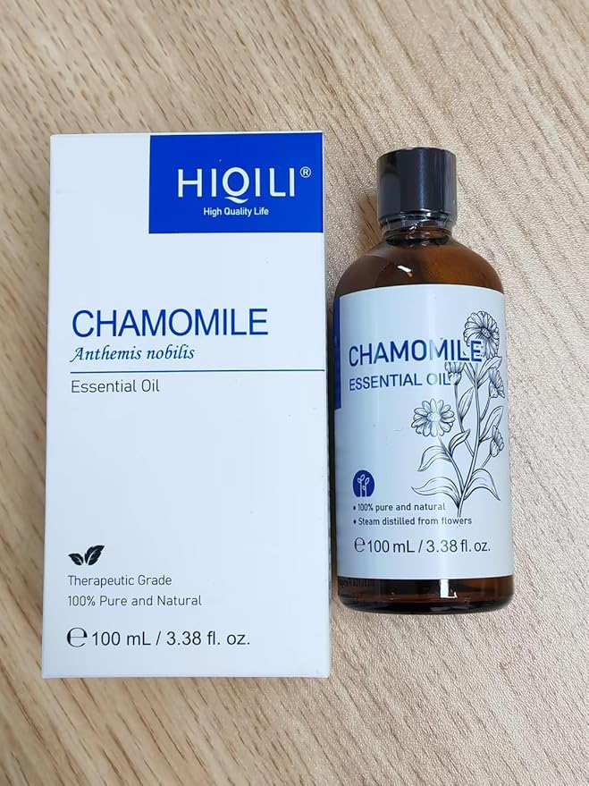 HIQILI 100ML Chamomile Essential Oil, Pure & Natural Chamomile Oil - Image 4