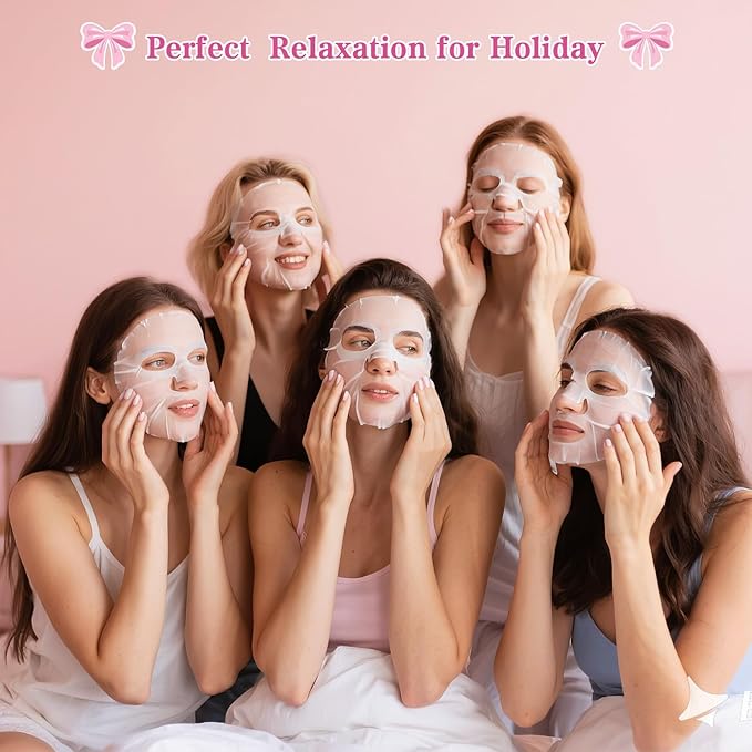 54PCS Spa Party Supplies for Girls, Spa Party Favors Include Facial Masks - Image 6