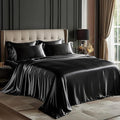 Love's cabin Satin Queen Sheets Set by Lovescabin