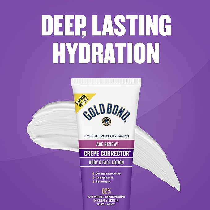 Gold Bond Age Renew Crepe Corrector Body Lotion, Replenishing & Smoothing - Image 8