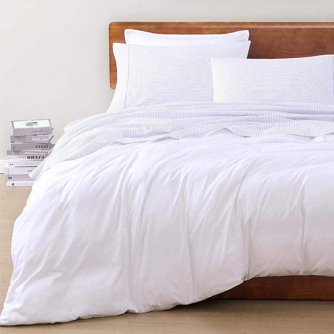 LANE LINEN 100% Organic Cotton Full Sheet Set, Low Pilling Fade Resistant - Image 8