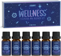 SALUBRITO Essential Oils Set, Wellness Aromatherapy Oil by Salubrito