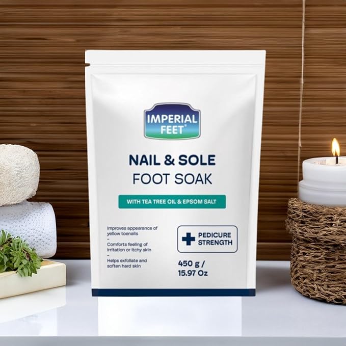 Imperial Feet Epsom Salt Foot Soak-Toenail Repair, Fungus Athletes Foot - Image 6