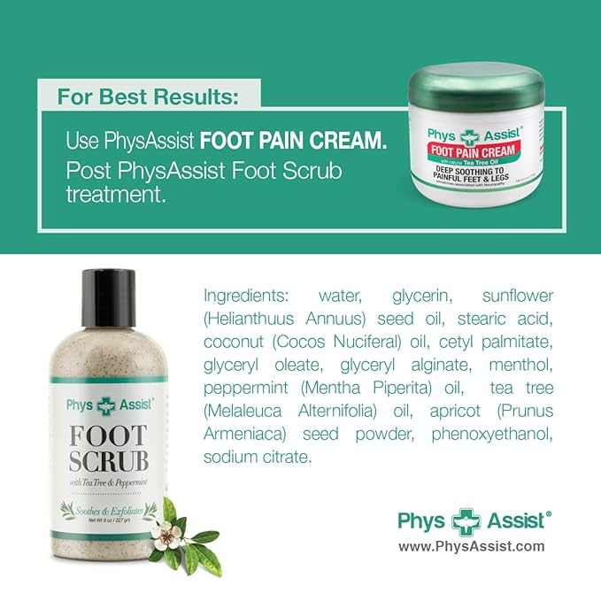 PhysAssist Foot Scrub 8 oz. - Image 4