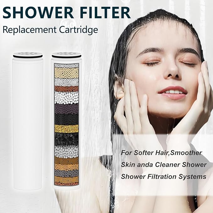 Water Fiter for Shower Head Filter, Compatible - Image 2