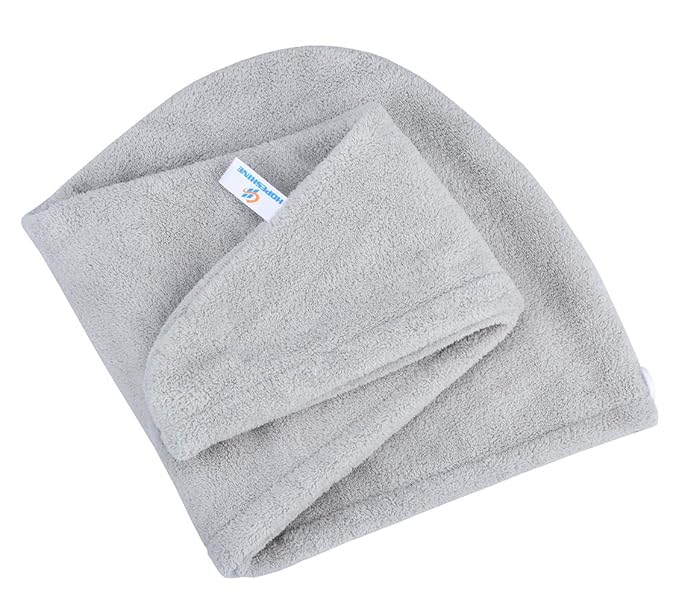 HOPESHINE Women's Soft Shower Hair Towel Twist Hair Turban Wrap Drying Cap - Image 2