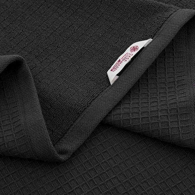 CASA COPENHAGEN Waffle 2Pcs 100% Egyptian Cotton Large Designer Bathsheet - Image 2