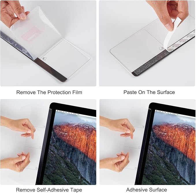 2pcs Office Desk Accessories Monitor Memo Board Computer Message Board Office Supplies for Women Men Computer Sticky Note Holder Home Desktop Message Office Decor (Function Monitor Memo Board)