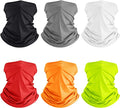 Geyoga 6 Pieces Summer UV Protection Cooling Neck Gaiter Face Clothing Neck by Geyoga