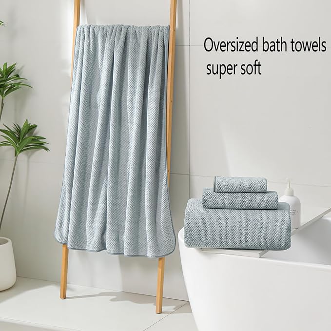 YTYC Towels, 29x59 Inches Extra Large Bath Towels - Image 3