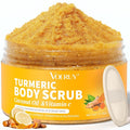 VOERUY Body Scrub, Turmeric Exfoliating Body Scrub, by VOERUY