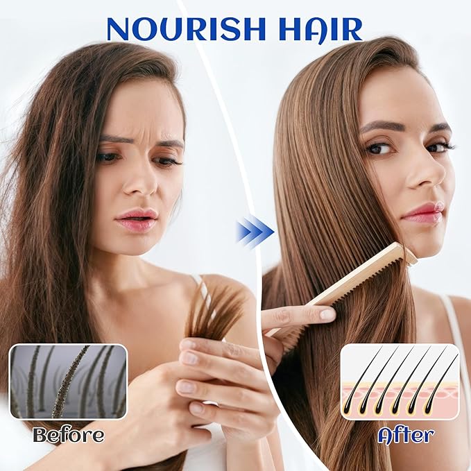HIQILI Rosemary Oil for Hair Growth, Add to Shampoo & Conditioner, 100% Pure - Image 5