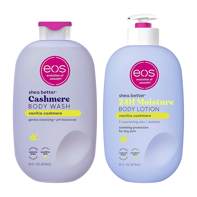 eos Shea Better Body Lotion+ Body Wash, Vanilla Cashmere by eosproducts