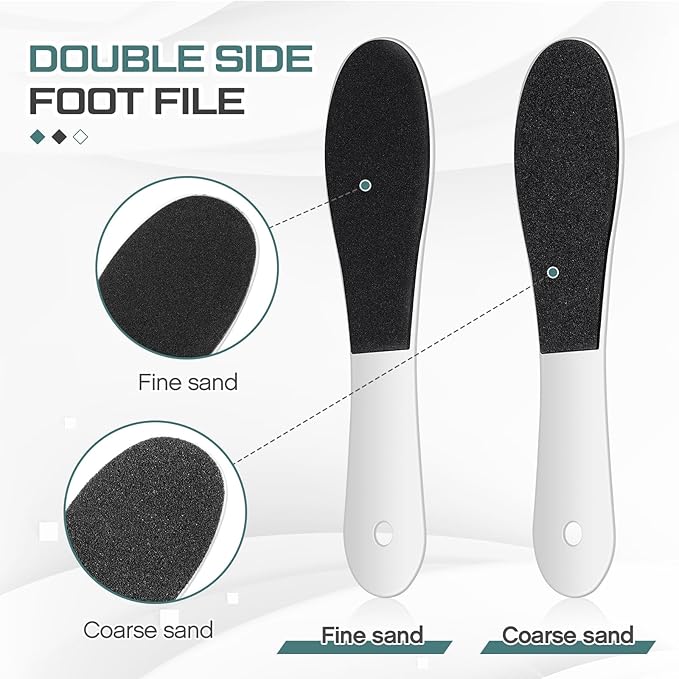 Lothee 15 Pack Foot File Foot Callus Remover Double Sided Professional - Image 3