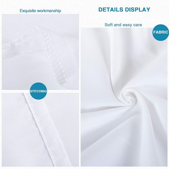 FLXXIE Pillow Cases Standard Size, Soft Microfiber Pillow Covers - Image 2