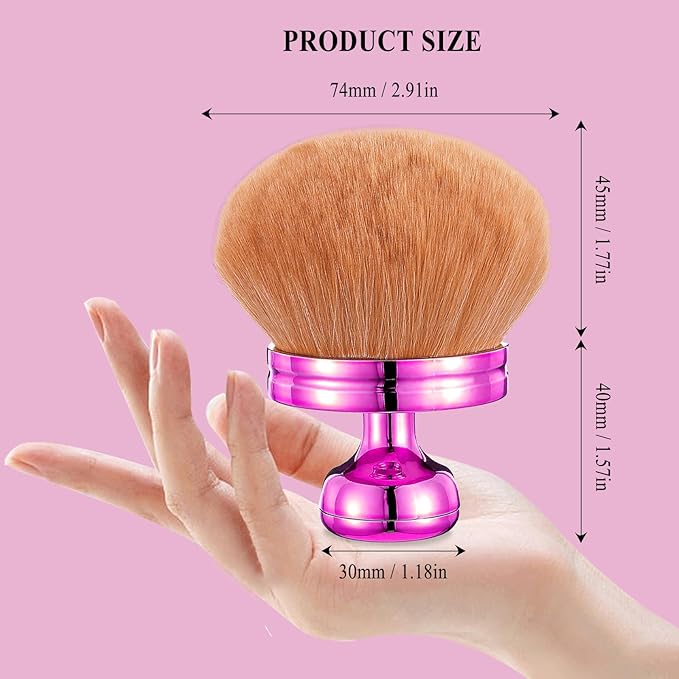 Extra Large Body Makeup Brush for Self Tanner, Kabuki Brush - Image 2