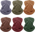 Geyoga 6 Pieces Summer UV Protection Cooling Neck Gaiter Face Clothing Neck by Geyoga