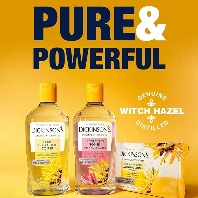 Dickinson's Original Witch Hazel Pore Perfecting Toner | 100% Natural Distilled - Image 8