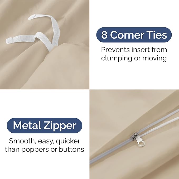 Duvet Cover Cal King Size Set - Image 4