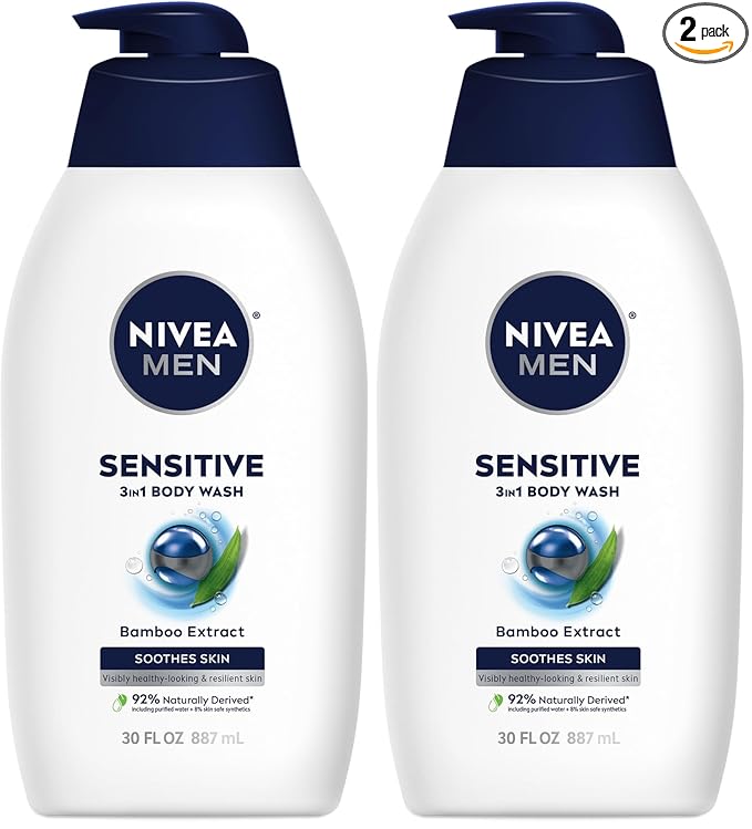 Nivea Men Sensitive Body Wash for Sensitive Skin by NIVEAMen