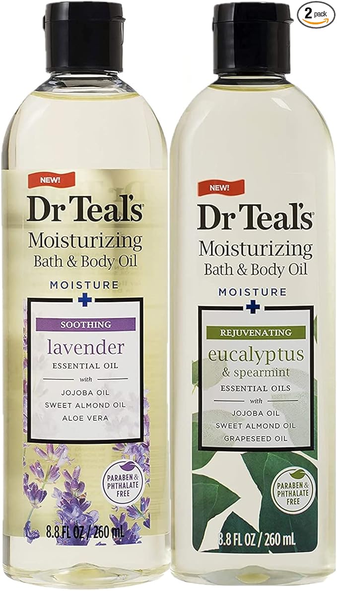 Dr. Teals Bath & Body Oil Variety Gift Set by DrTeals