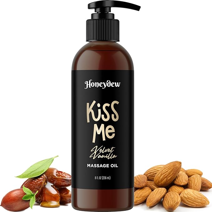 Vanilla Sensual Massage Oil for Couples by MapleHolistics