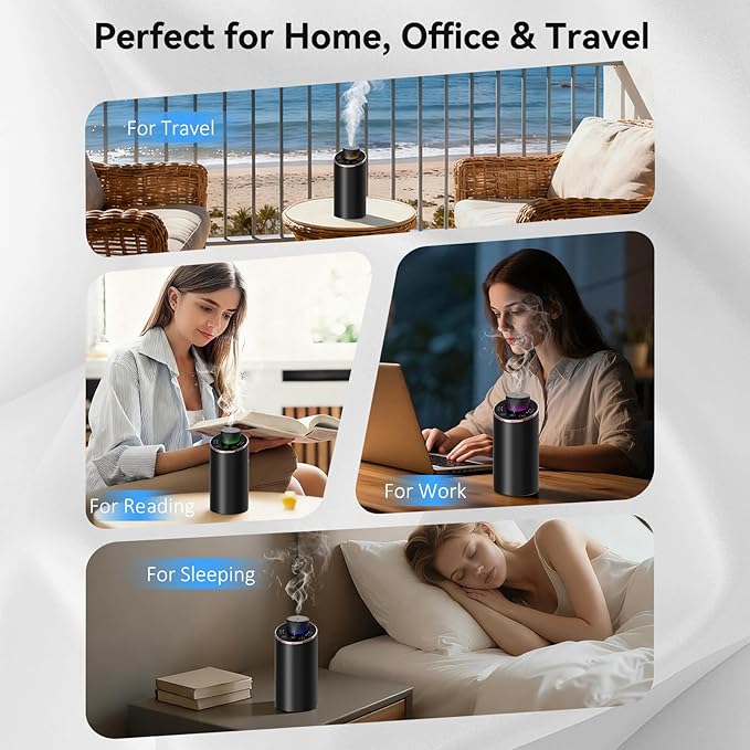 Waterless Essential Oil Diffuser Aromatherapy Scent Diffusers - Image 7