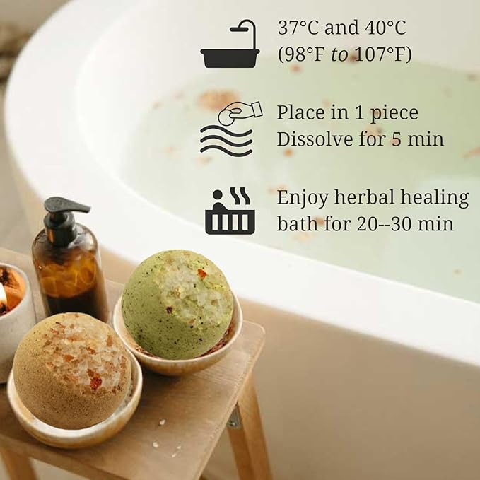 CheezhengHimalaya Tibetan Herbal Bath Therapy. Bath Bomb Gift Set, Tibetan - Image 5