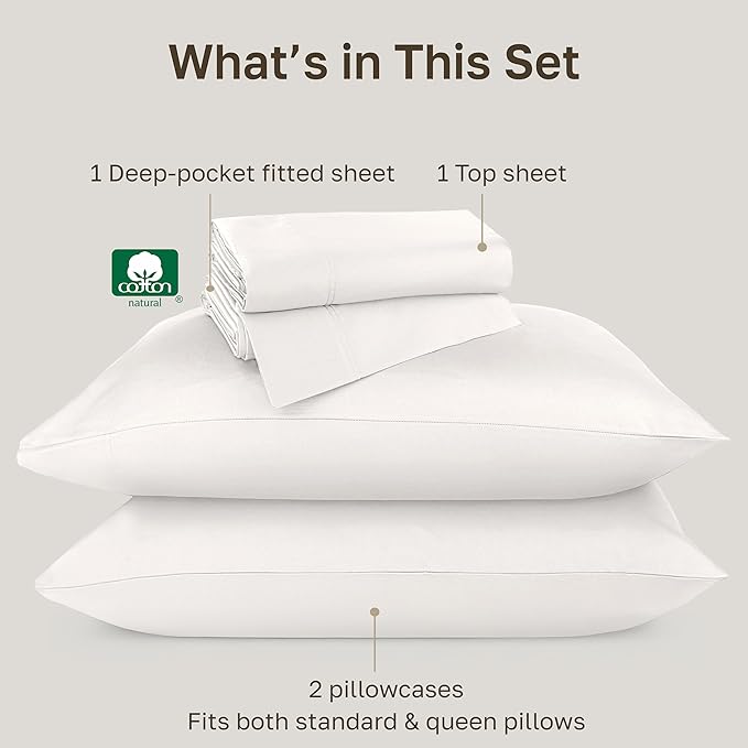California Design Den Queen Sheets Set - Image 4