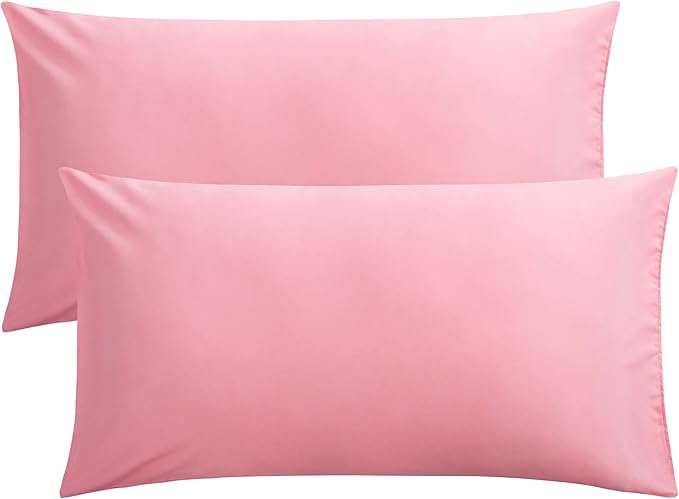 FLXXIE King Pillow Cases Set of 2, Soft Microfiber Pillow Covers by FLXXIE