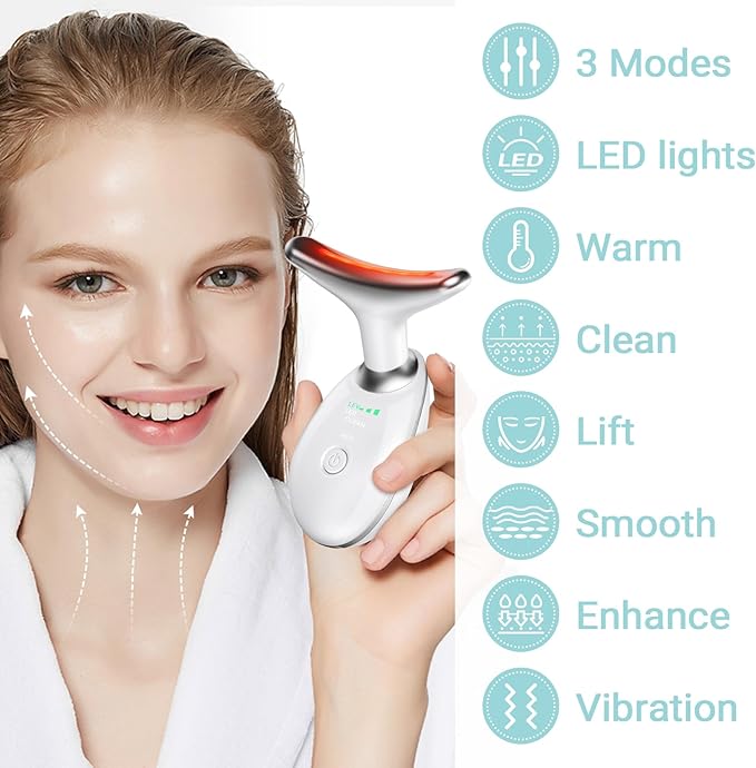 Oriflame Neck and Face Massager, Face Roller, Face Sculpting Skin Care Tool - Image 2