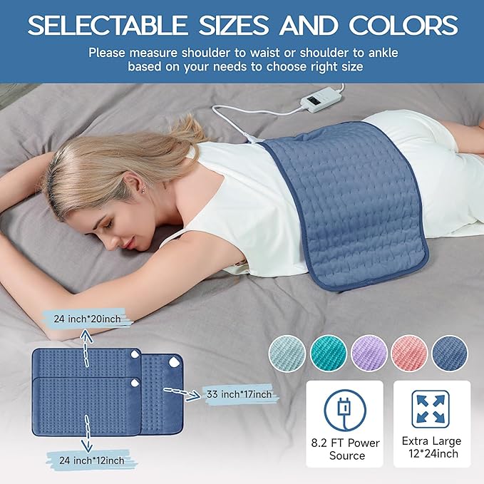 Heating Pad for Gifts Soothing Heat Therapy for Women & Men, Perfect Christmas - Image 3