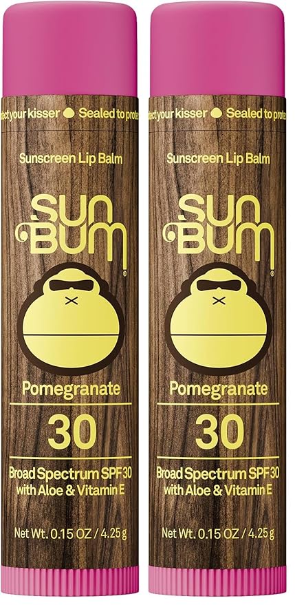 Sun Bum SPF 30 Sunscreen Pomegranate Lip Balm by SunBum