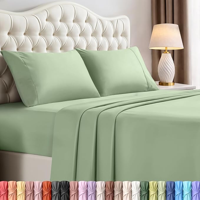 Utopia Bedding Queen Size Sheet Set – 4 Piece Bed Sheets, Soft and Breathable by UTOPIABEDDING